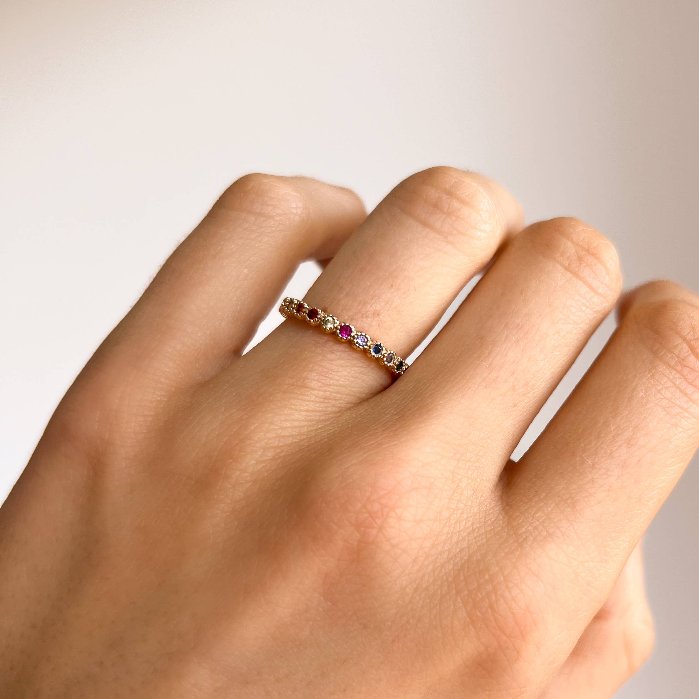 Rainbow ring: 50
