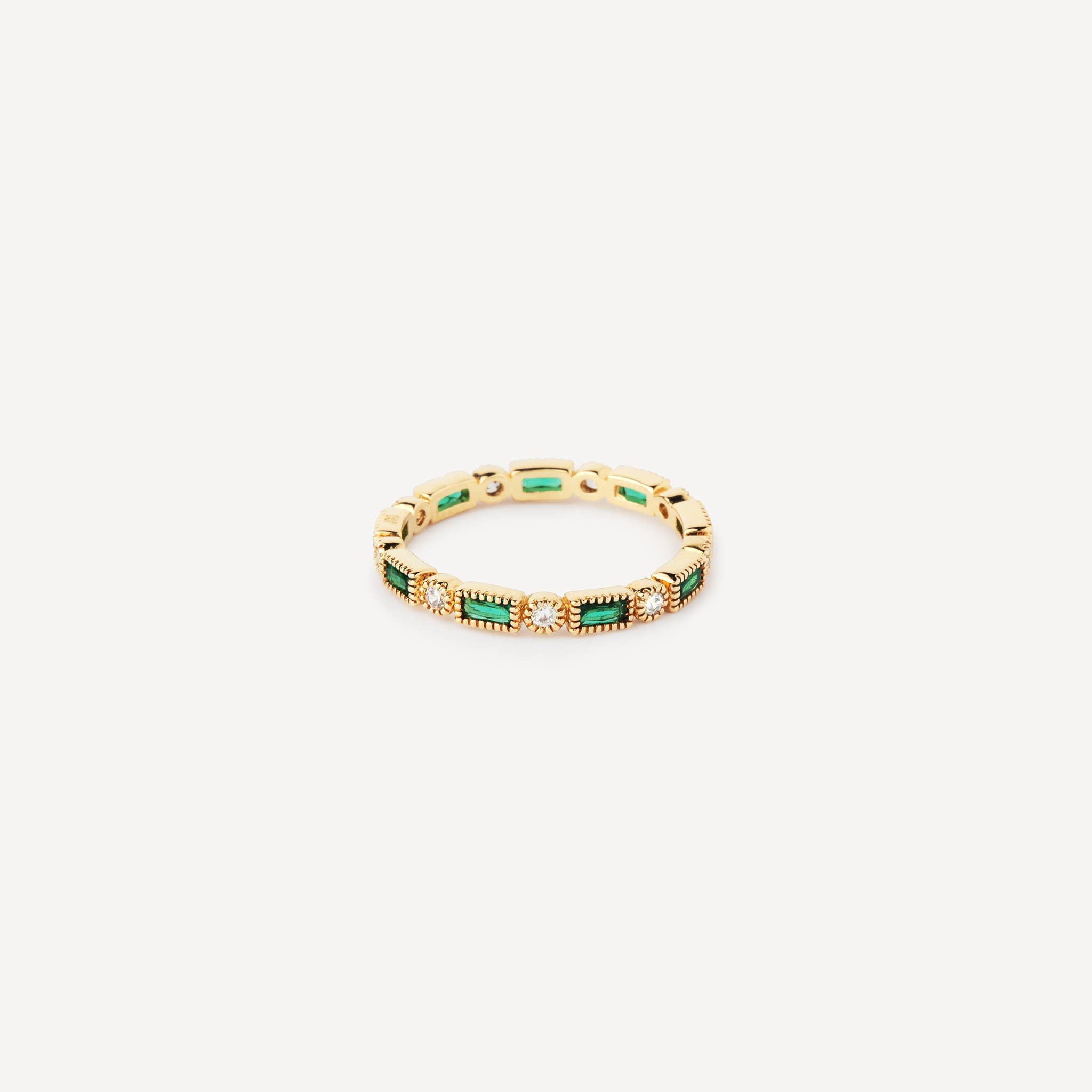 Oasis ring 18k gold plated: 50