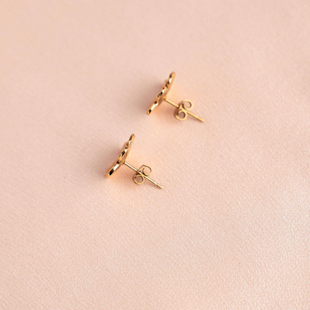Flower earrings