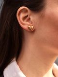 Heart earrings