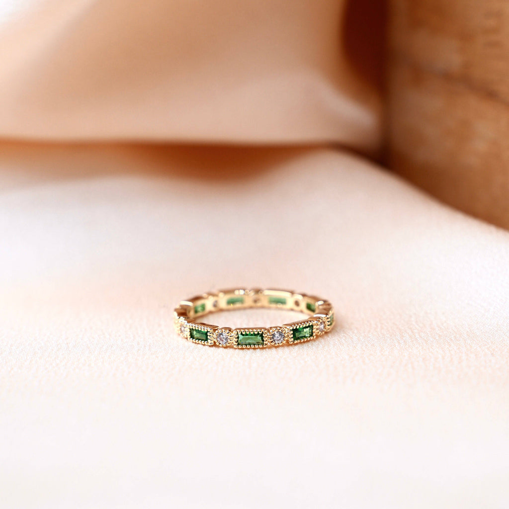 Oasis ring 18k gold plated: 50