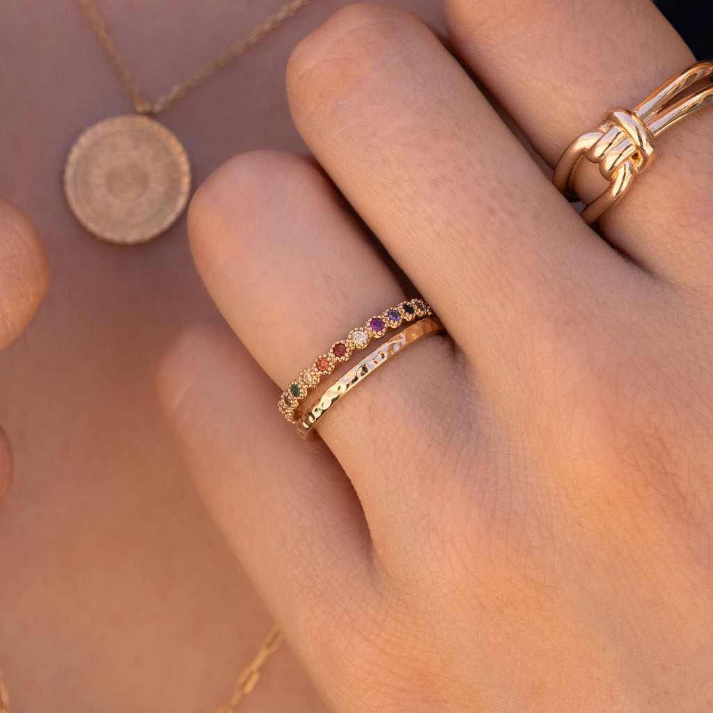 Rainbow ring: 50