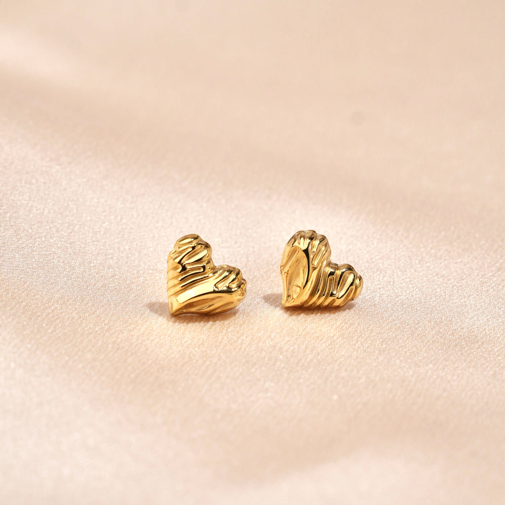 Heart earrings