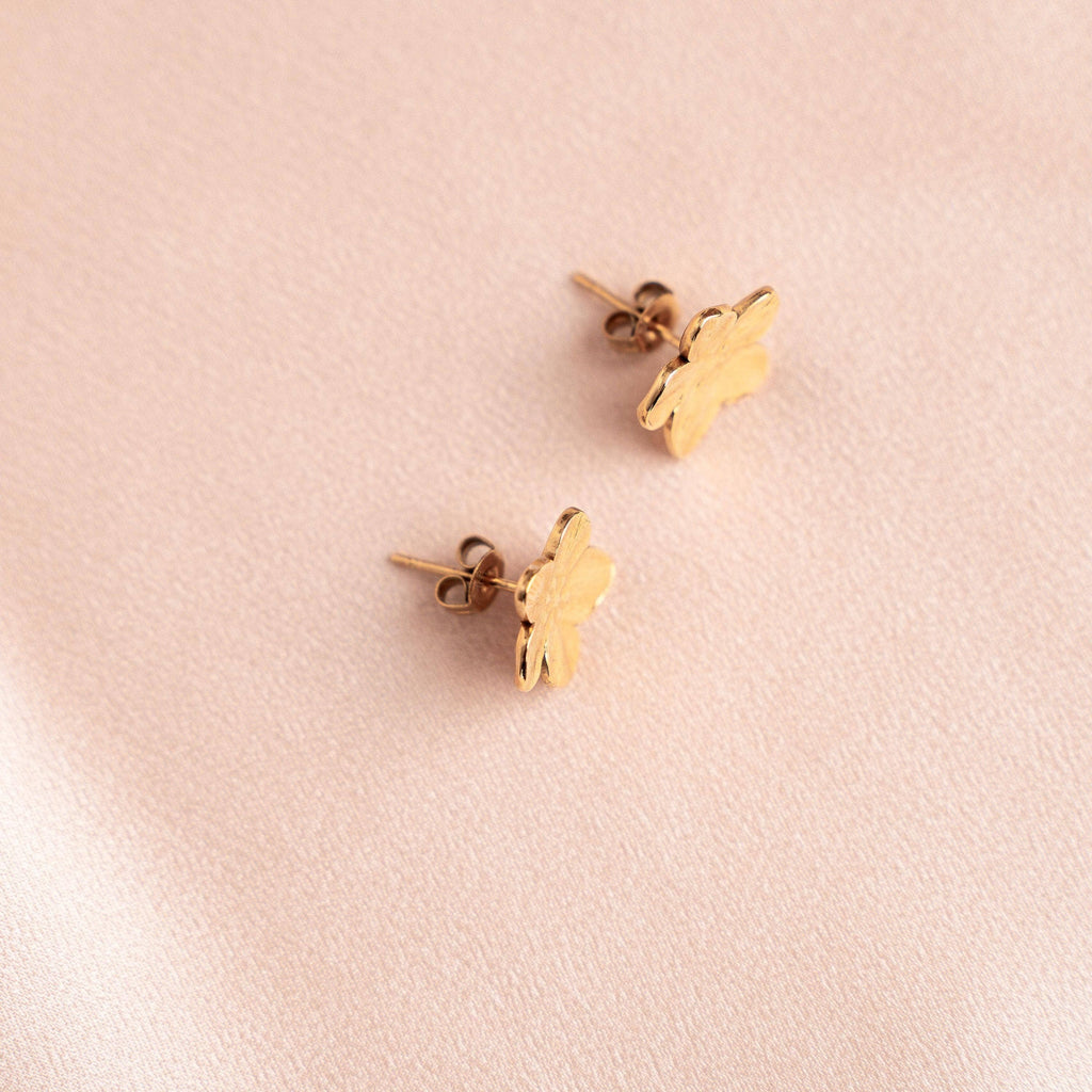 Flower earrings